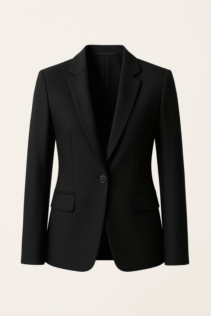 Minimalist Black Blazer