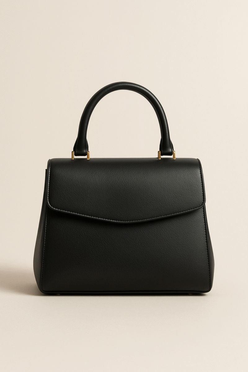 Sleek Leather Handbag